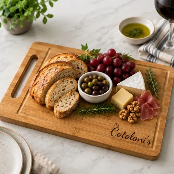 Script The Last's personalized cutting board